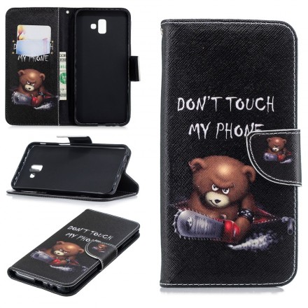 Samsung Galaxy J6 Plus Case Dangerous Bear