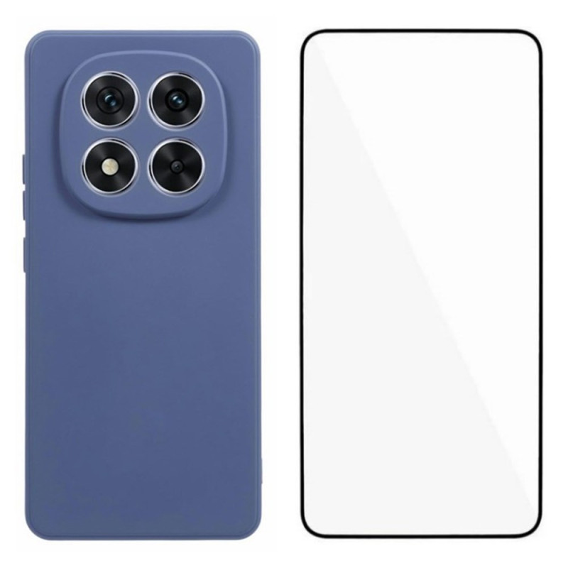 Capa de silicone Xiaomi Redmi Note 14 Pro Plus 5G com proteção de ecrã