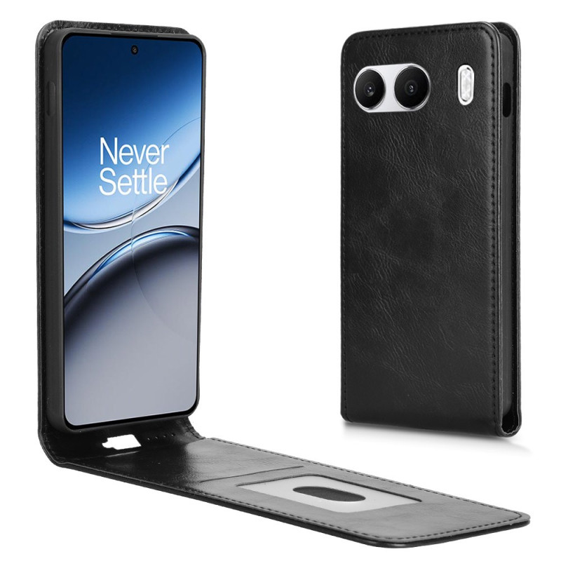 Capa de couro para OnePlus Nord 4 aba vertical