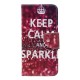 Capa Samsung Galaxy A7 Keep Calm and Sparkle