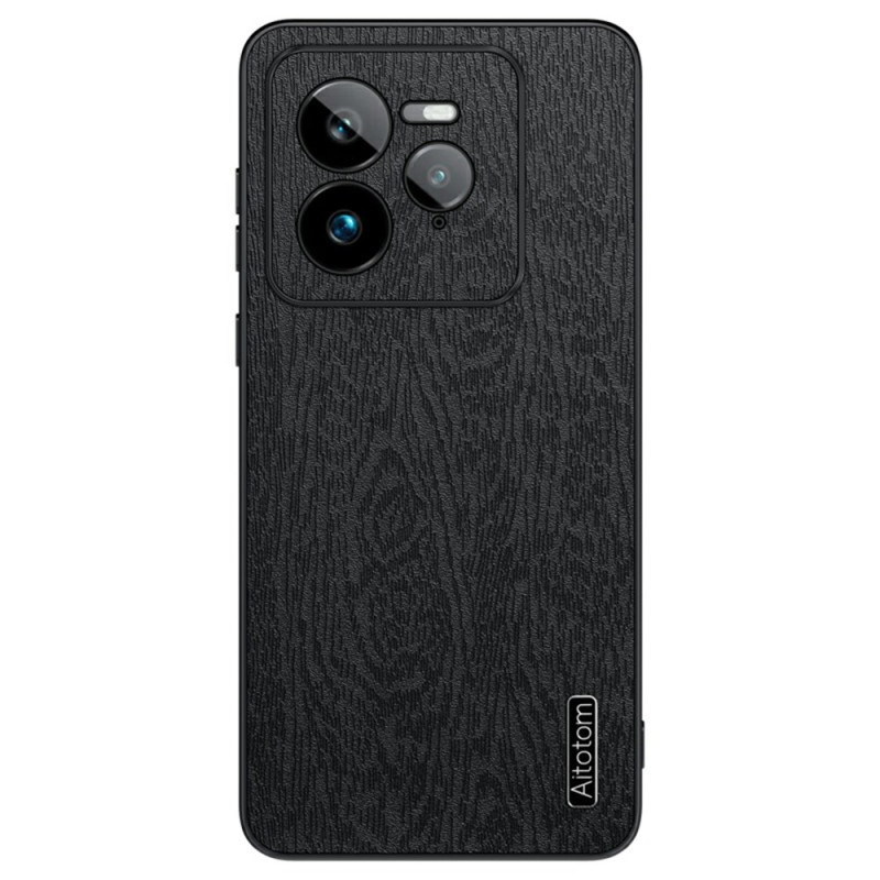 Capa de efeito madeira Realme GT 7 Pro