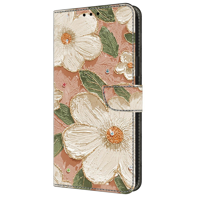 Capa Xiaomi Redmi 14C / Poco C75 Flores pintadas