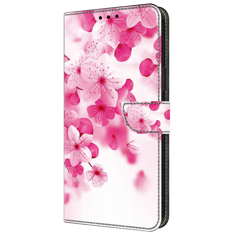 Capa Xiaomi Redmi 14C / Poco C75 Flores vermelhas