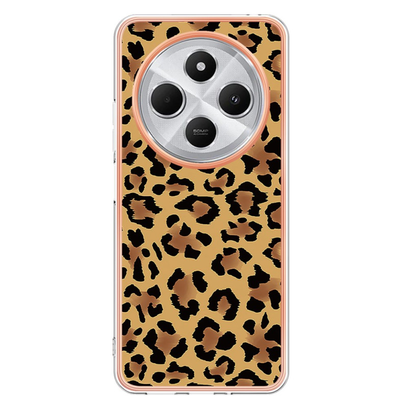 Capa com padrão de leopardo para Xiaomi Redmi 14C / Poco C75