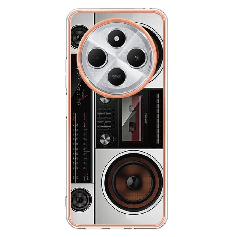 Capa estilo rádio Xiaomi Redmi 14C / Poco C75