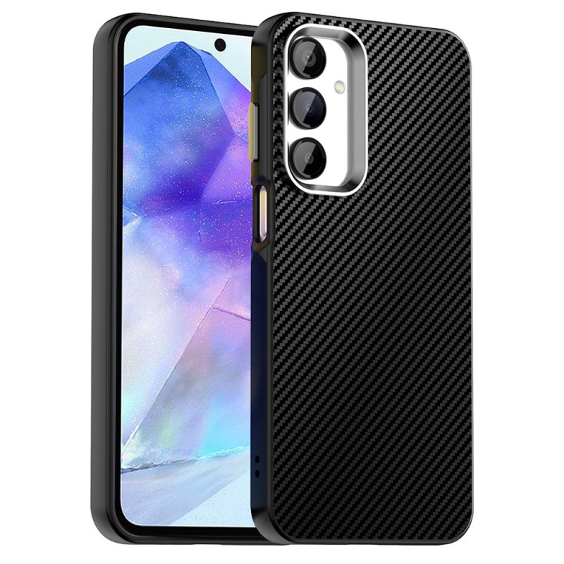 Capa de fibra de carbono flexível para Samsung Galaxy A55 5G