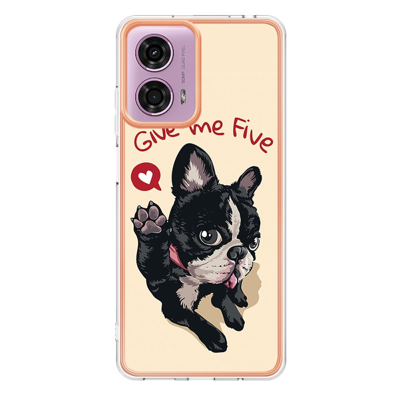 Capa para Moto E14 Design de cão