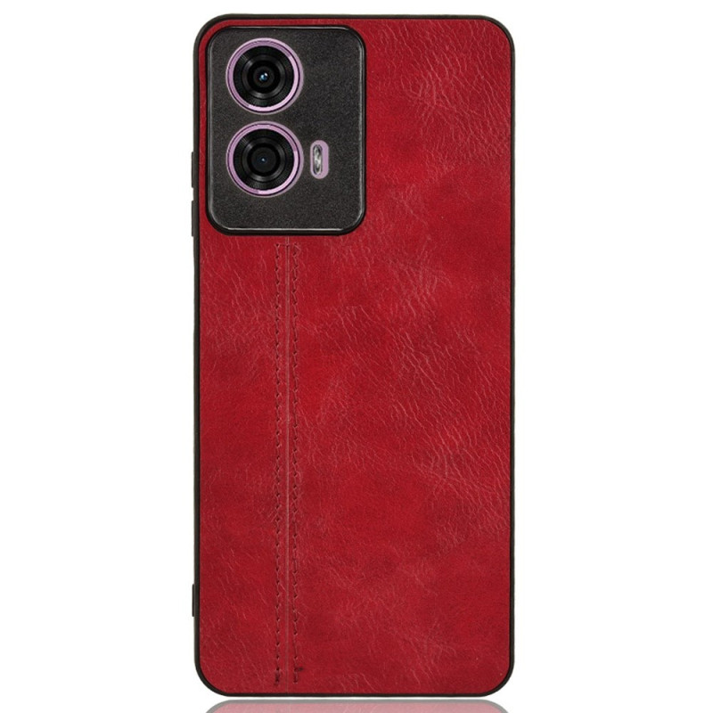 Capa em pele para Moto E14 4G