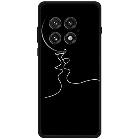 Capa de beijo abstrata para...