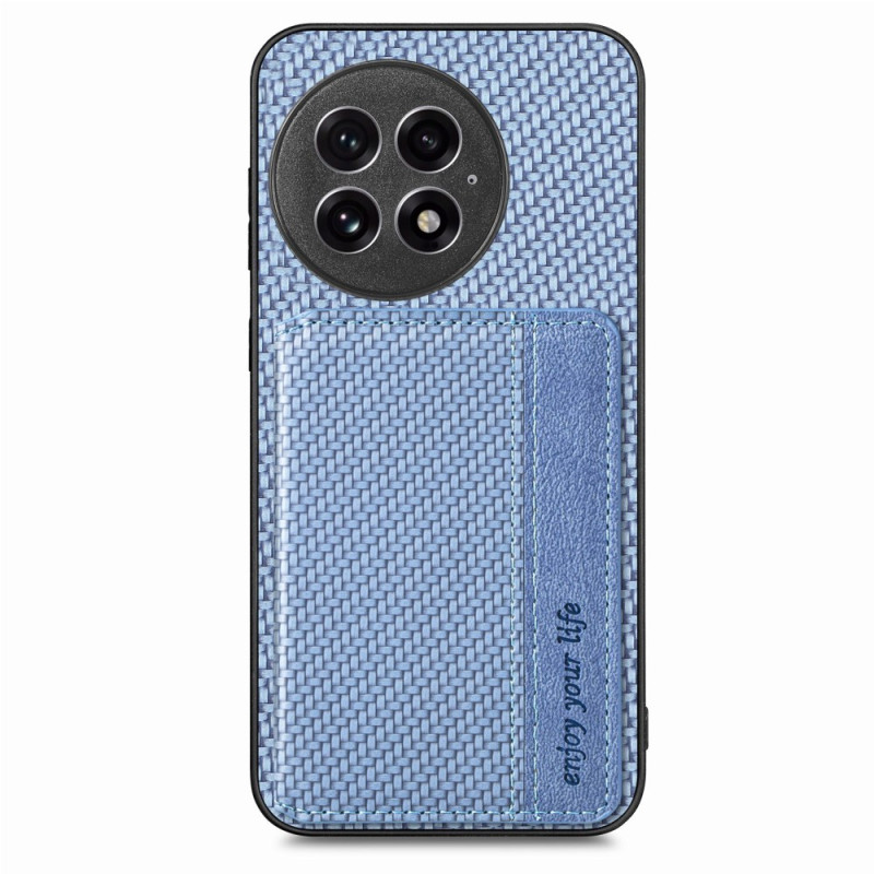 Capa de fibra de carbono para cartão magnético OnePlus 13
