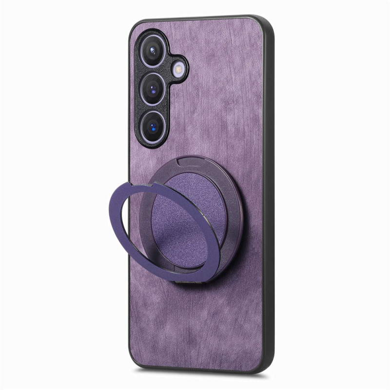 Capa para Samsung Galaxy S25 5G compatível com MagSafe Efeito camurça vintage