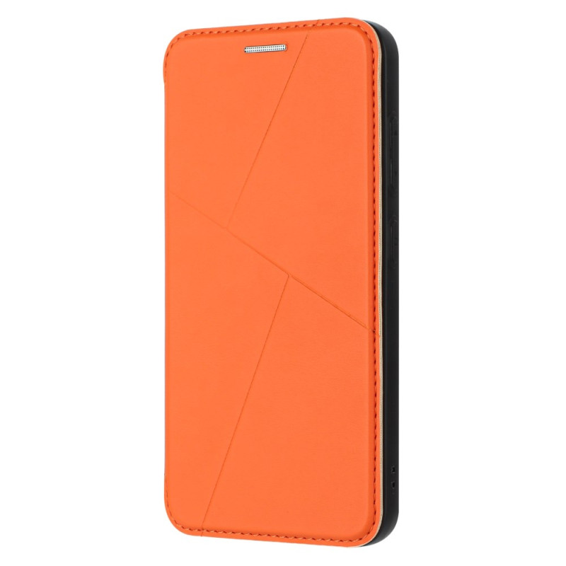 Capa flip para Samsung Galaxy S25 5G com fecho magnético e ranhura para cartões