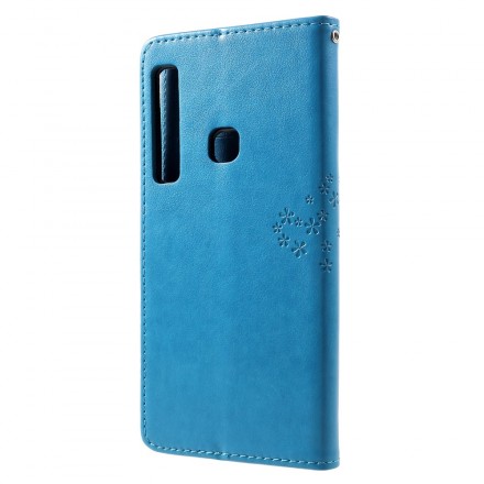 Samsung Galaxy A9 Tree and Owl Strap Case