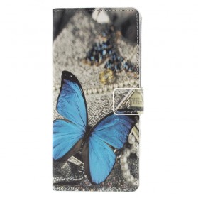 Samsung Galaxy A9 Capa Azul Butterfly