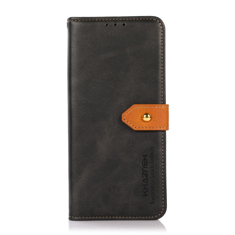 Capa Xiaomi Redmi Note 14 4G Fecho dourado KHAZNEH