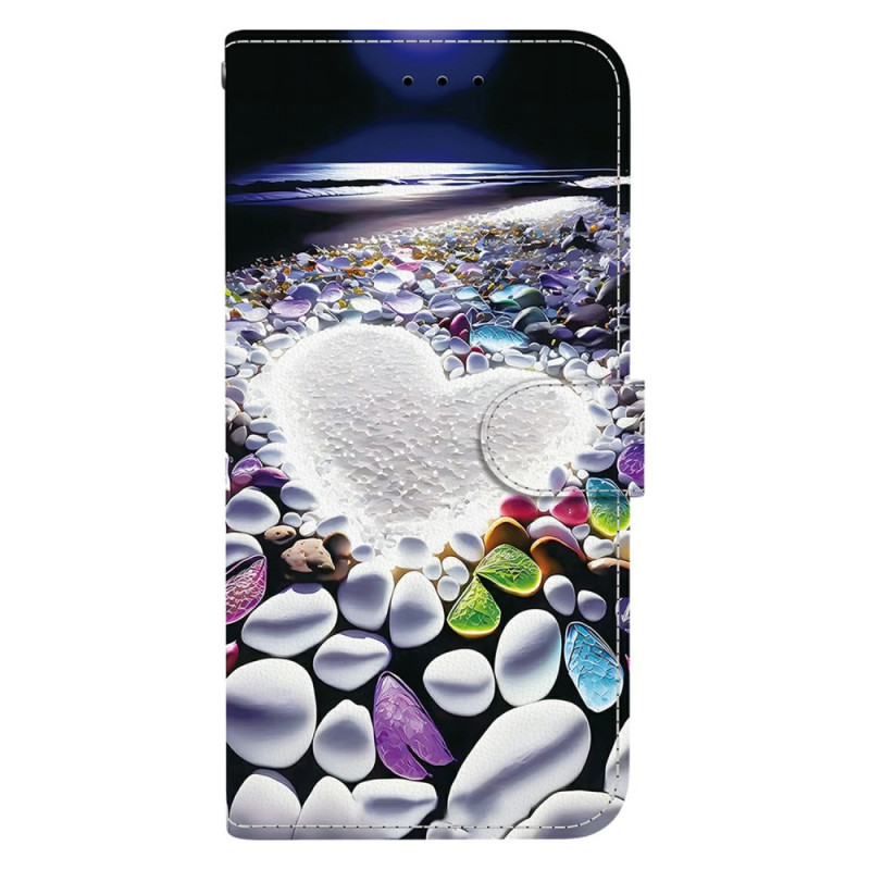 Capa para Moto G15 Heart White