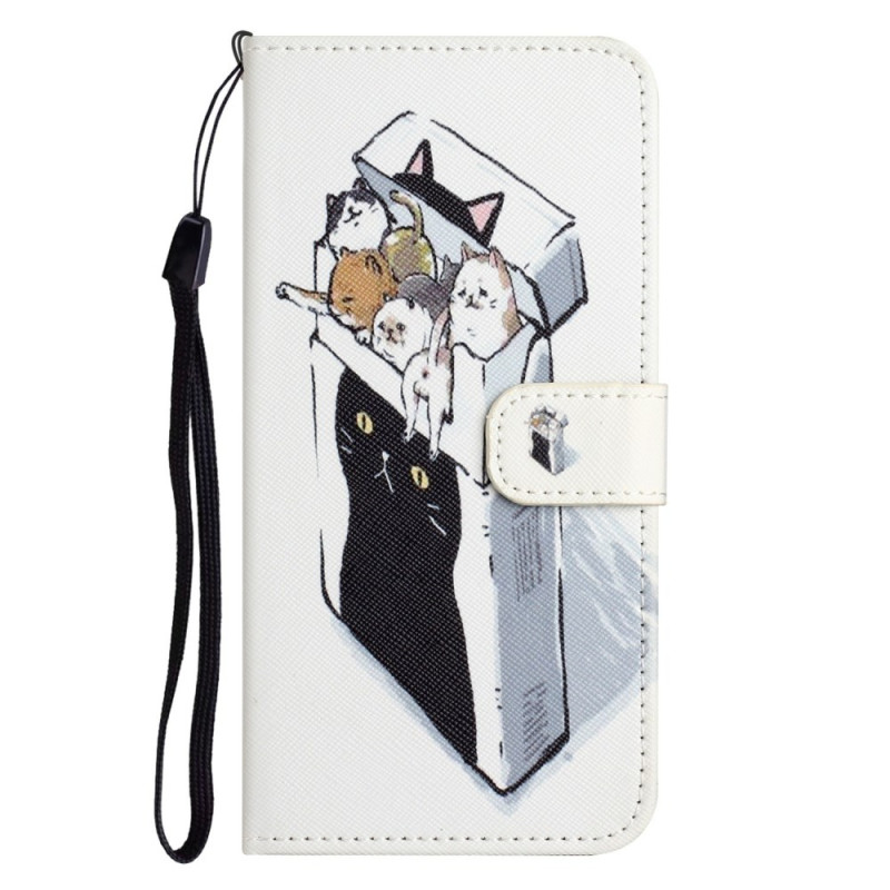 Capa para Moto G15 Cats in a Box