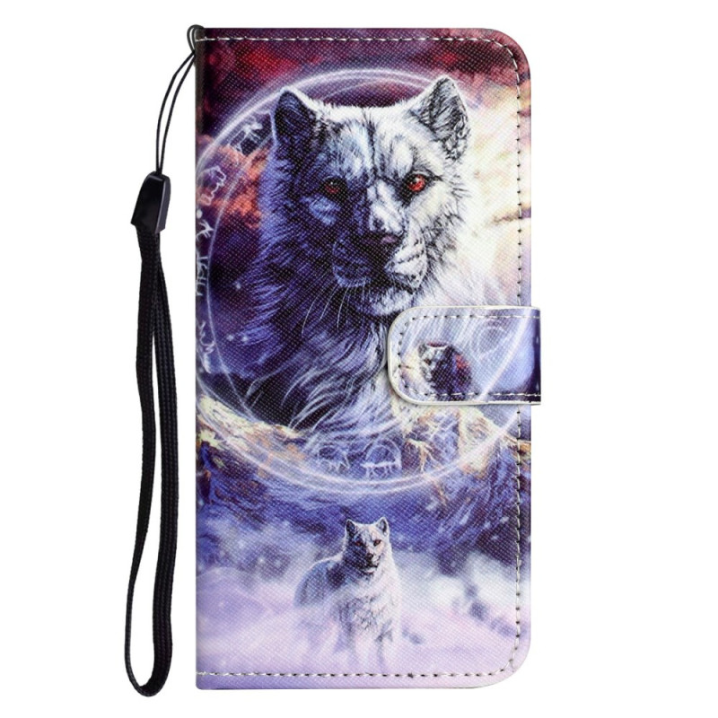 Capa para Moto G15 Snow Wolf