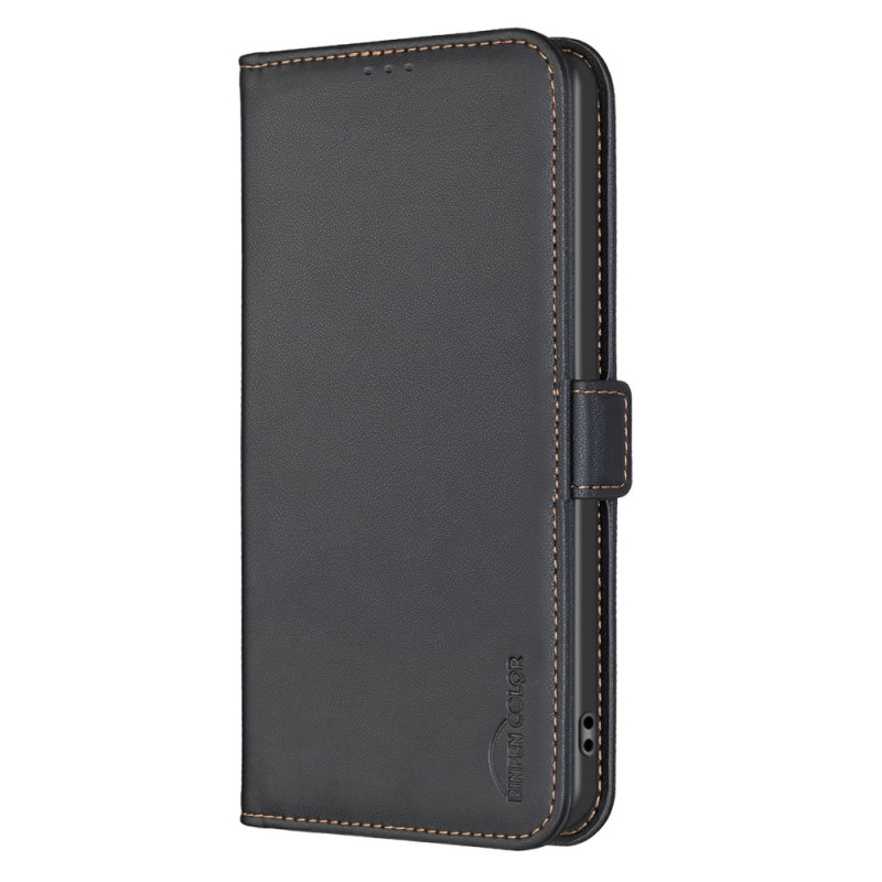 Capa de couro BINFEN COLOR para Xiaomi Redmi Note 14 4G