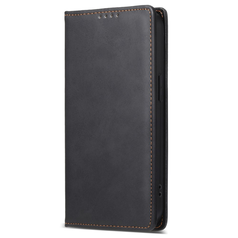 Capa Flip Cover Xiaomi Redmi Note 14 4G Vintage Proteção RFID