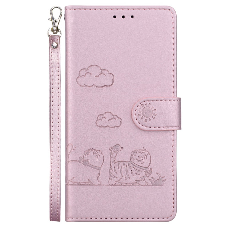 Capa para gatinho com bloqueio RFID Honor Magic 7 Lite / X9c