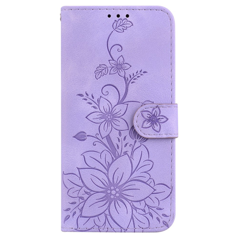 Capa para Honor Magic 7 Lite / X9c Suede Effect Fleur de Lys