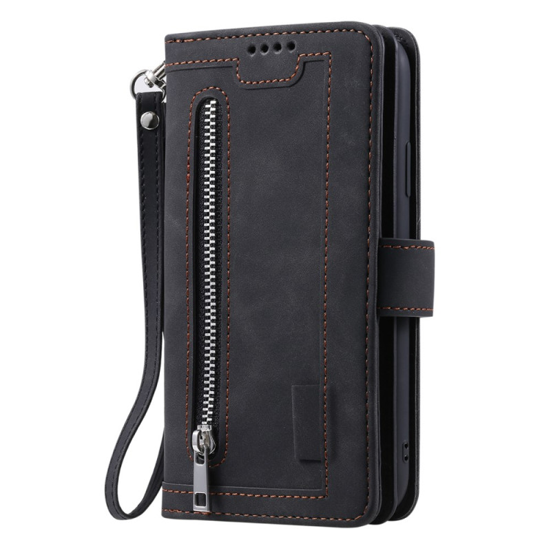 Capa para carteira com fecho de correr Honor Magic 7 Lite / X9c