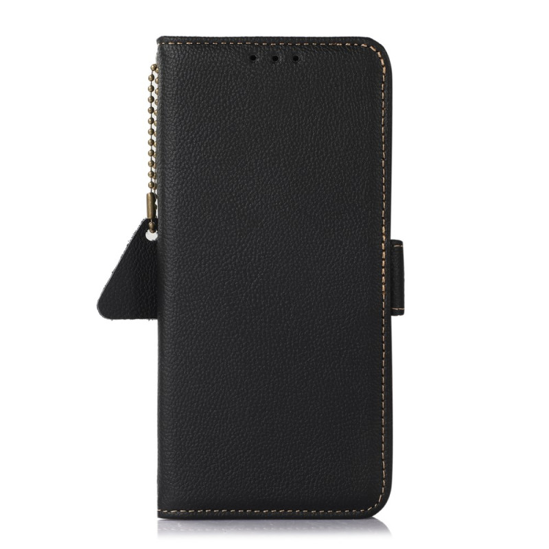 Capa para carteira Xiaomi Redmi Note 14 5G com fecho RFID