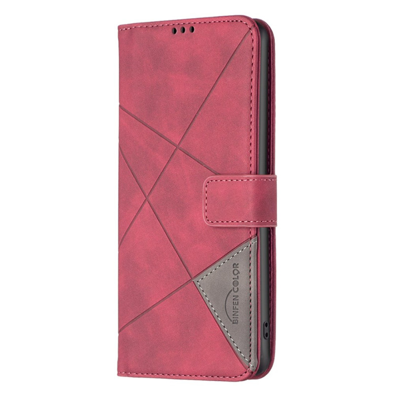Capa Oppo Reno 13F 4G / 5G / FS 5G Padrão geométrico BINFEN COLOR