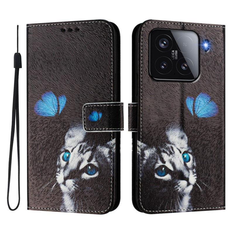 Capa para Xiaomi 15 Butterfly and Cat