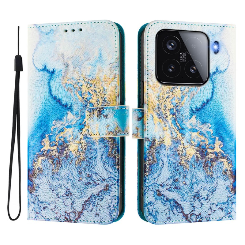 Capa Xiaomi 15 Motif Marble Ocean