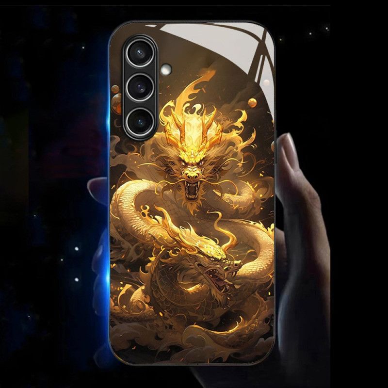 Coque Samsung Galaxy A56 5G Call Flash Series Dragon Doré