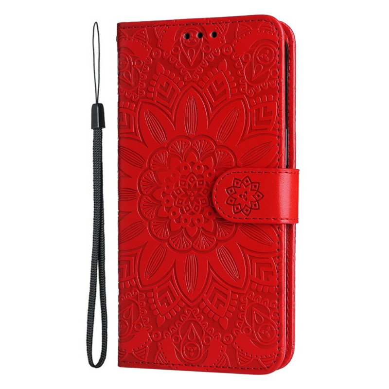 Capa Xiaomi 15 com padrão de girassol