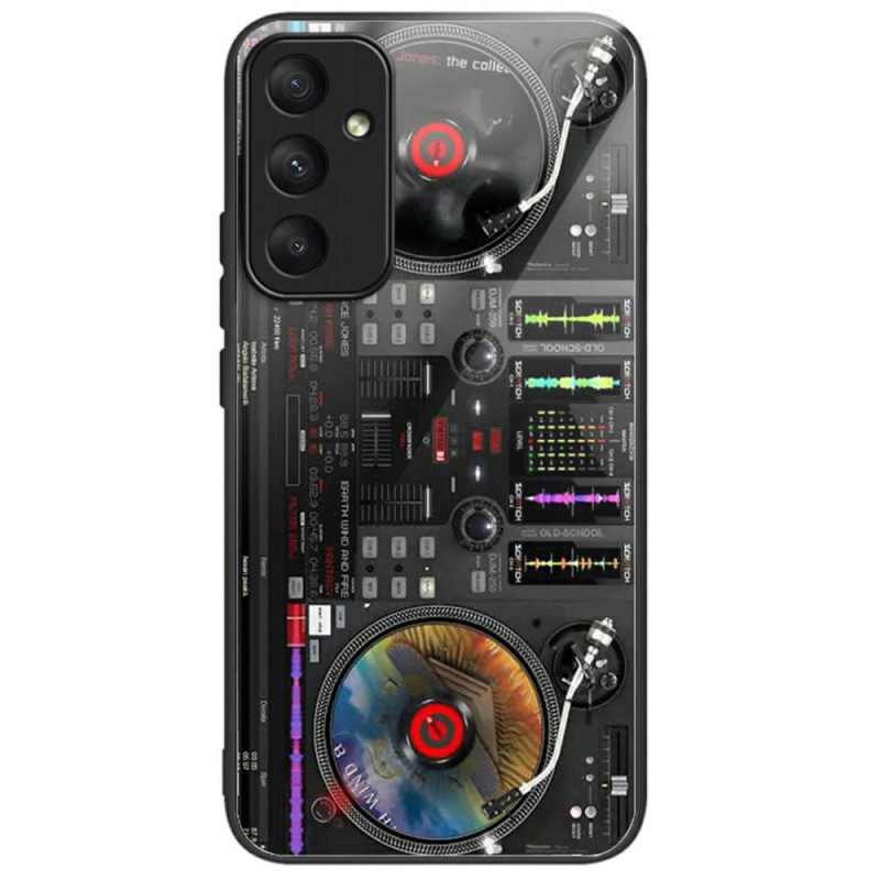 Capa de vidro temperado para Samsung Galaxy A36 5G Motivo musical