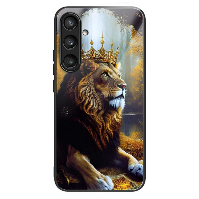 Capa de vidro temperado Lion Crown para Samsung Galaxy A36 5G