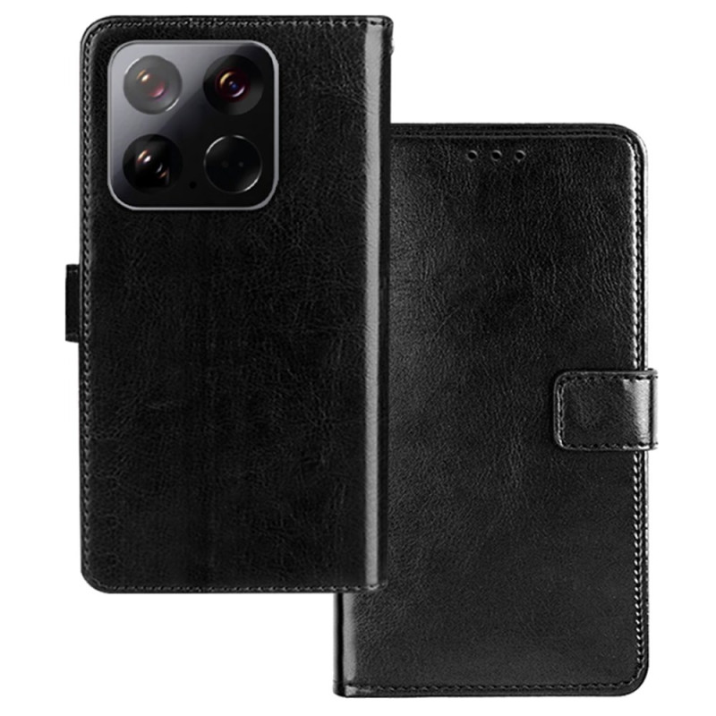 Capa de couro sintético para Xiaomi 15 IDEWEI