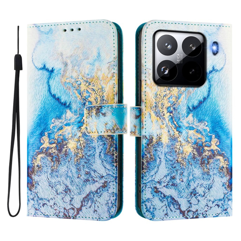 Capa Marble Ocean para Xiaomi 15 Pro