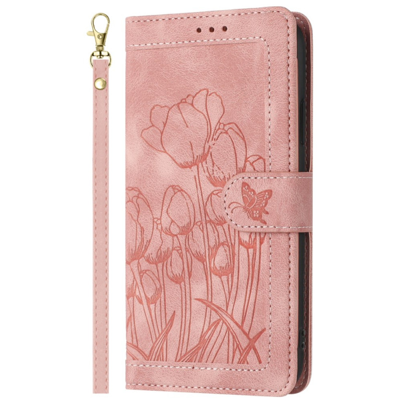 Capa para cartão Xiaomi 15 Pro 9 Padrão tulipa