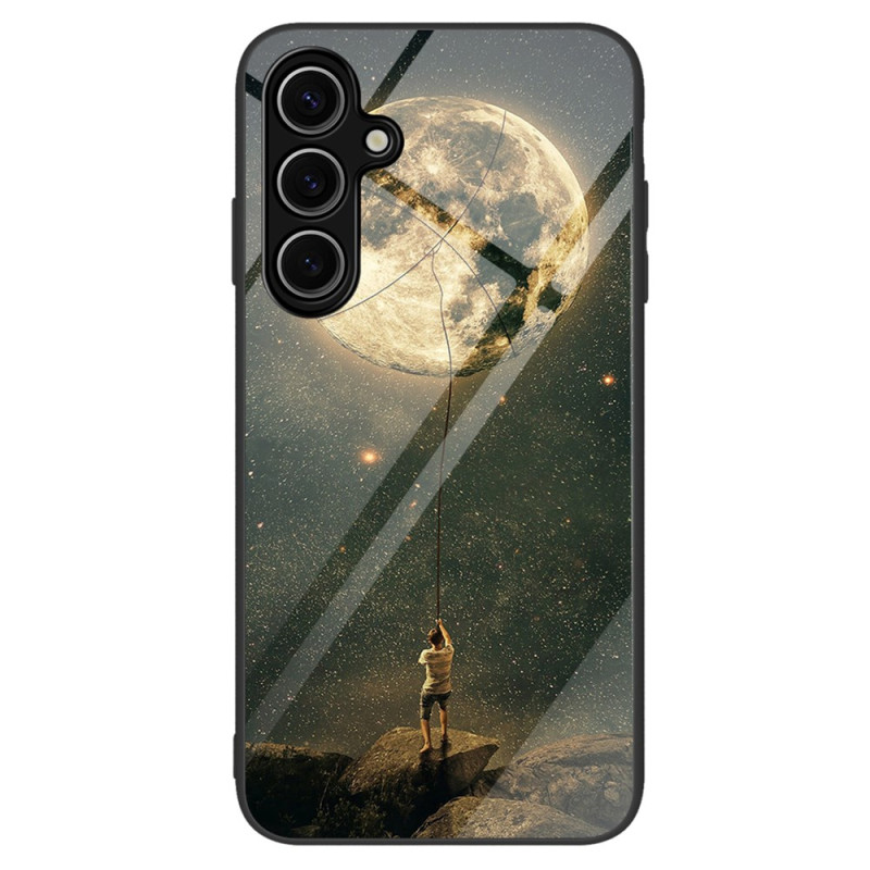 Capa de vidro temperado Moon para Samsung Galaxy A16 4G / 5G