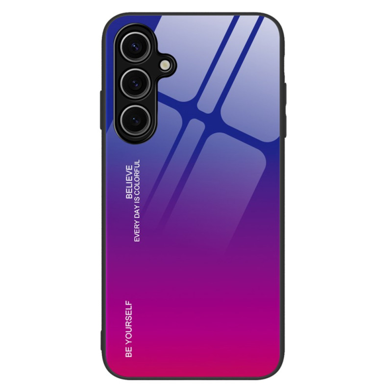 Capa para Samsung Galaxy A16 4G / 5G Gradiente de vidro temperado