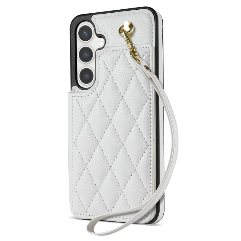 Capa Samsung GalaxyA16 4G / 5G Porta-cartões almofadada com cordão de segurança