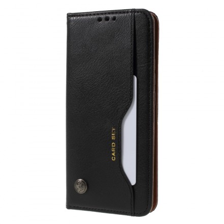 Capa Flip Huawei Mate 20 Pro Capa de cartão de couro