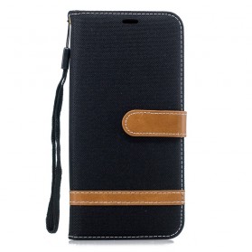 Huawei Mate 20 Pro - Capa de tecido e de couro
