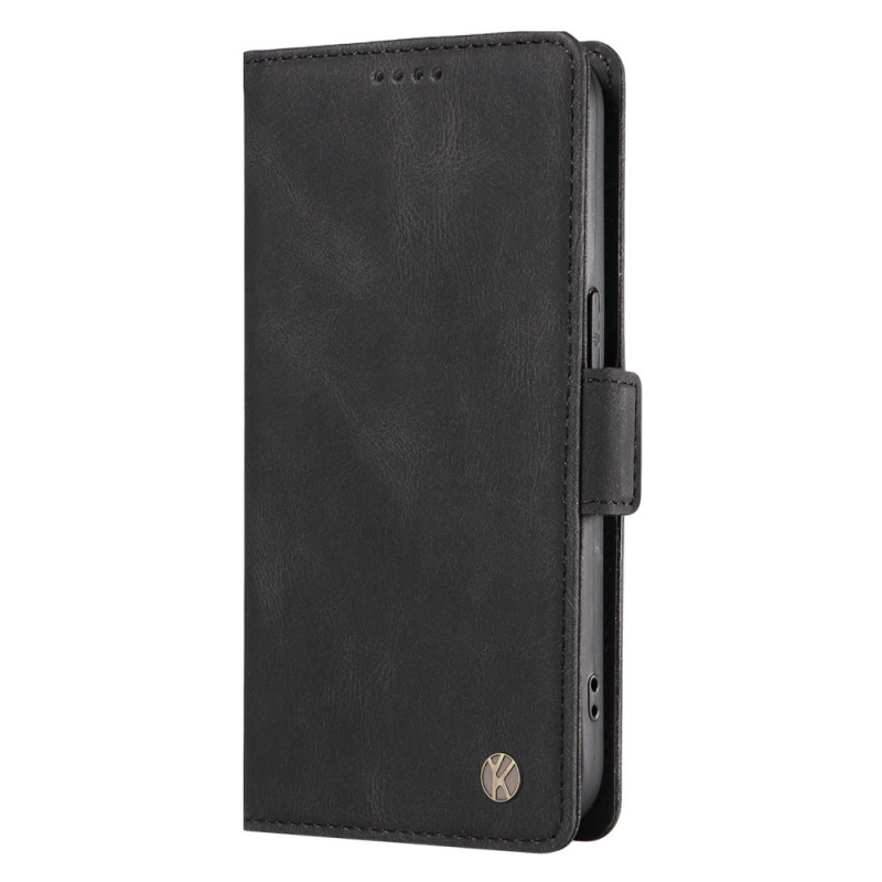 Capa com efeito de camurça para Xiaomi 15 Pro YIKATU