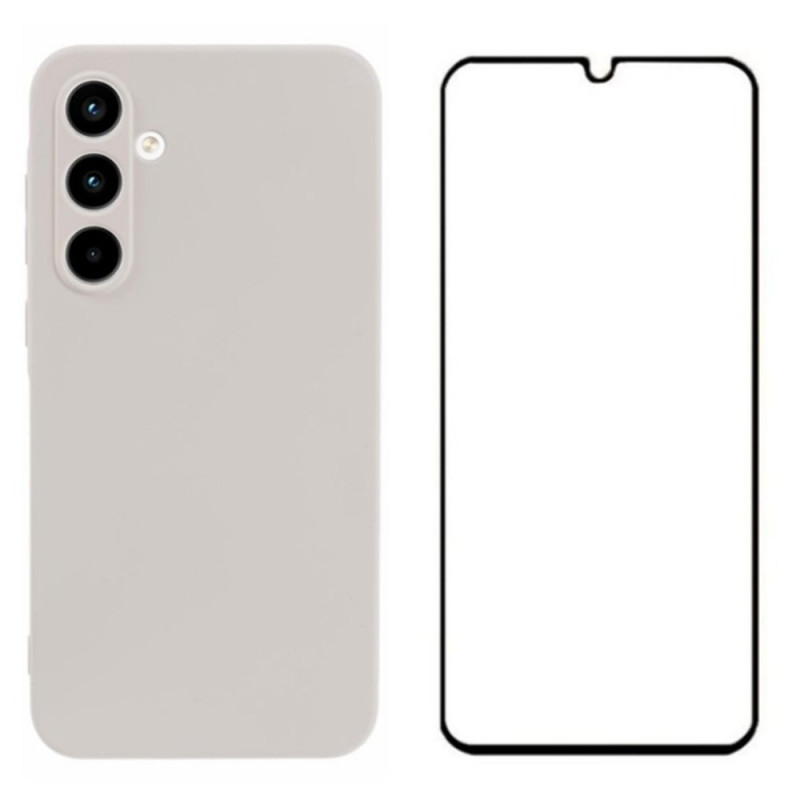 Capa 2 em 1 para Samsung Galaxy A55 5G com protetor de ecrã