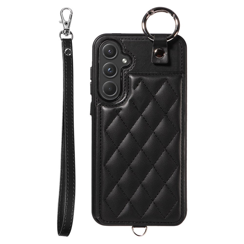 Capa
 Samsung Galaxy A55 5G Capa
 para cartão almofadado com cordão de segurança