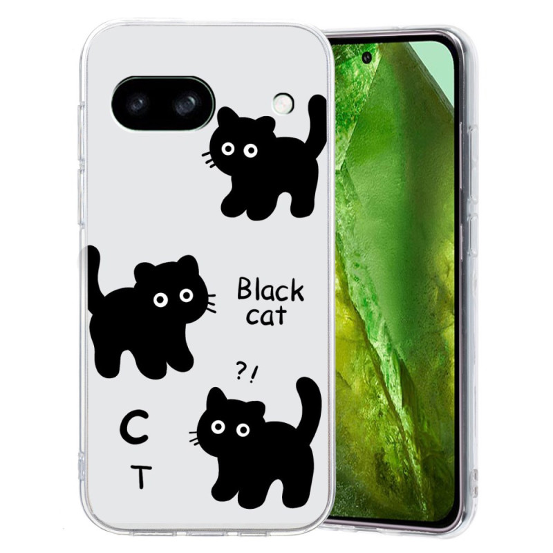 Capa para Google Pixel 8A Cat Black