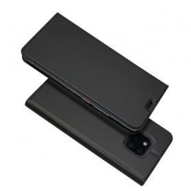 Capa Flip Capa Huawei Mate 20 Pro Capa de cartão com efeito de couro
