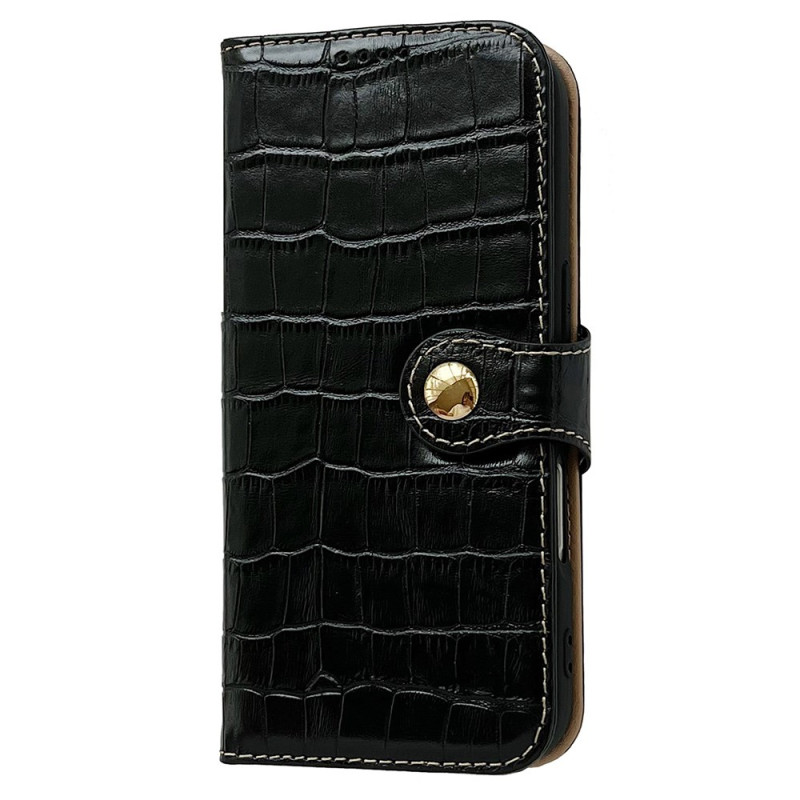 Capa iPhone 16 Elegance Estilo Croco