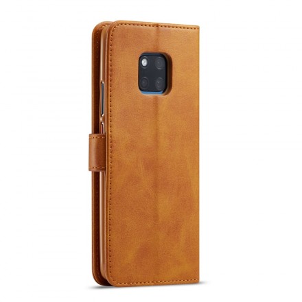 Huawei Mate 20 Pro Case LC.IMEEKE Efeito Couro